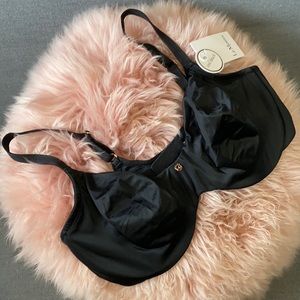 Le Mystere Evolution unlined bra 36d black nwt